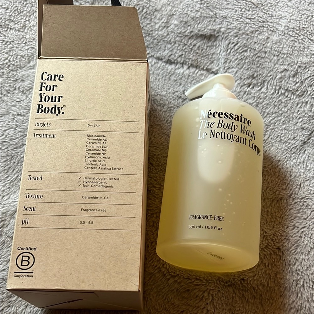 Nécessaire Fragrance-Free Body Wash